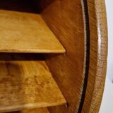 Old oak curtain storage file