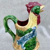 Pichet barbotine Coq « le Gaulois »