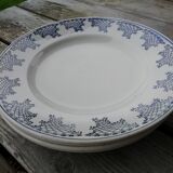 4 flat iron earth plates