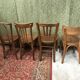 Set de 4 chaises bistrot vintage années 50