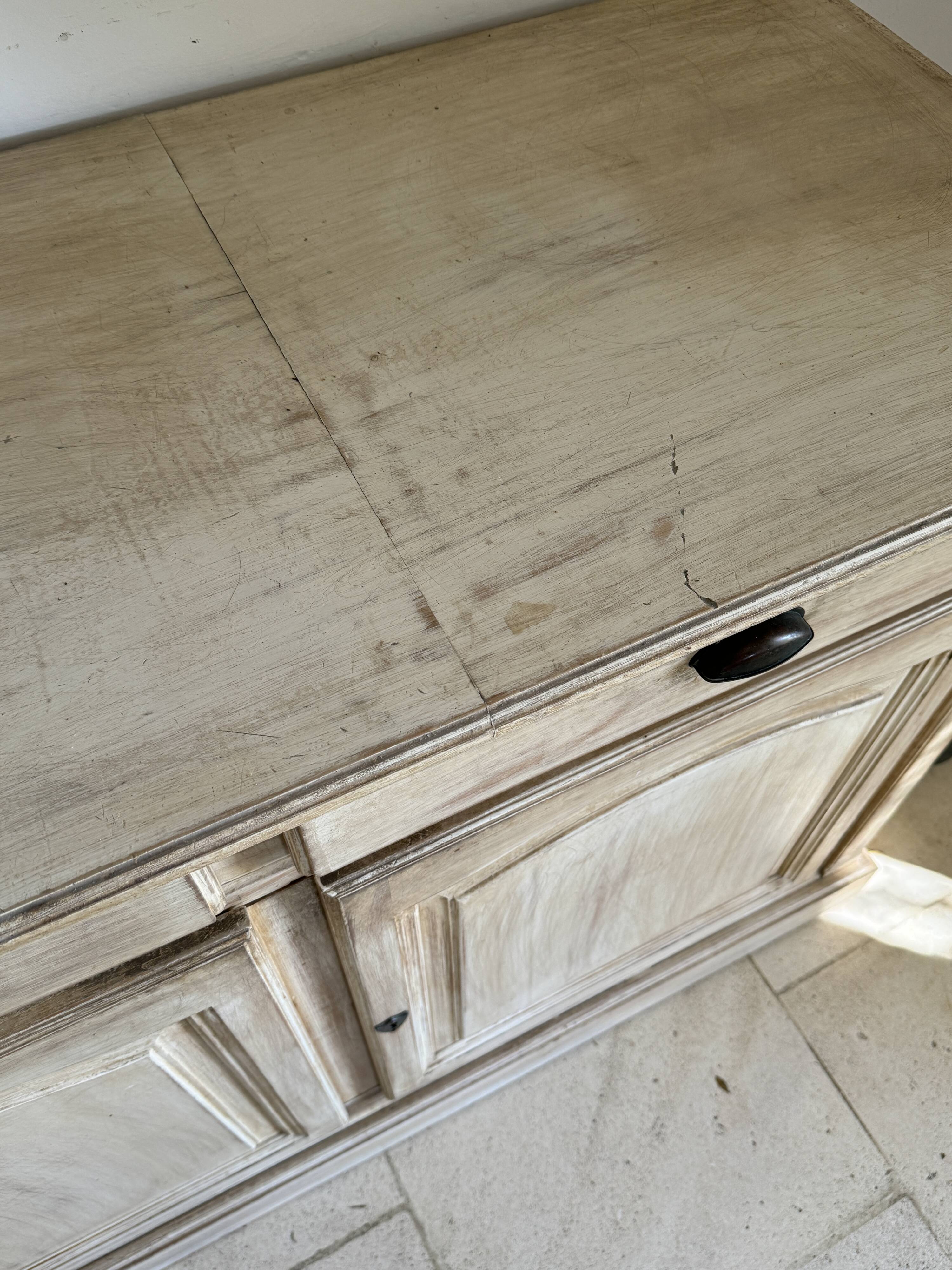 Vintage wood buffet / storage cabinet