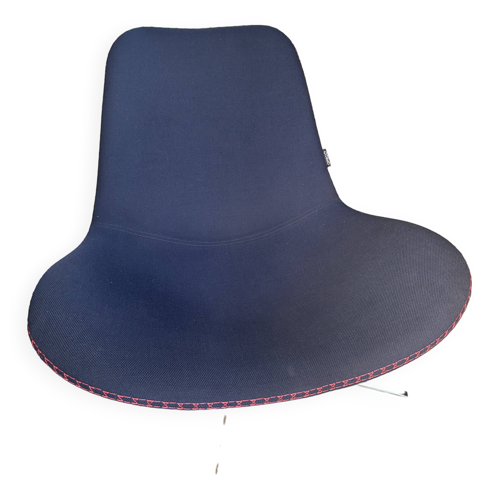 Offecct blue armchair