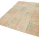 Tapis patchwork oriental contemporain fait à la main 172 cm x 242 cm beige patchwork
