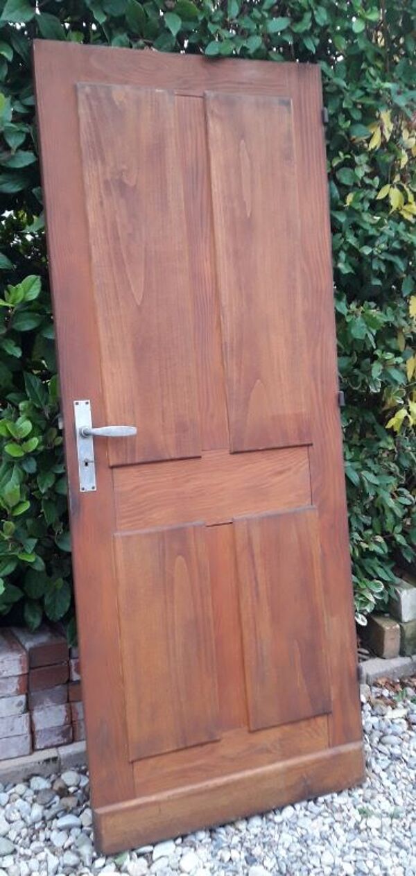 Porte 176,3x69,8cm en sapin Art Déco