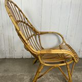 Rattan armchair