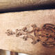 Console shabby chic Tuscan patina