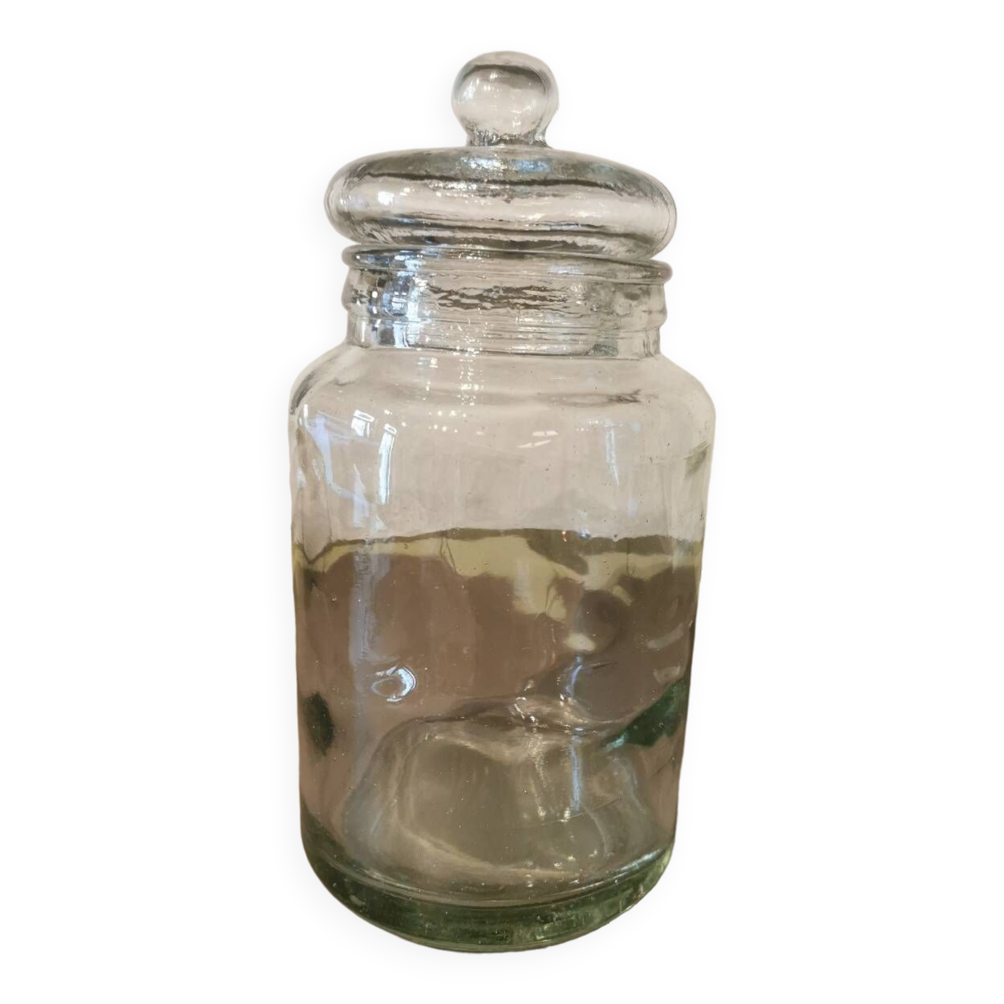 Old glass jar