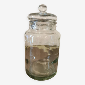 Old glass jar