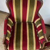 Paire de fauteuils cabriolet vintage