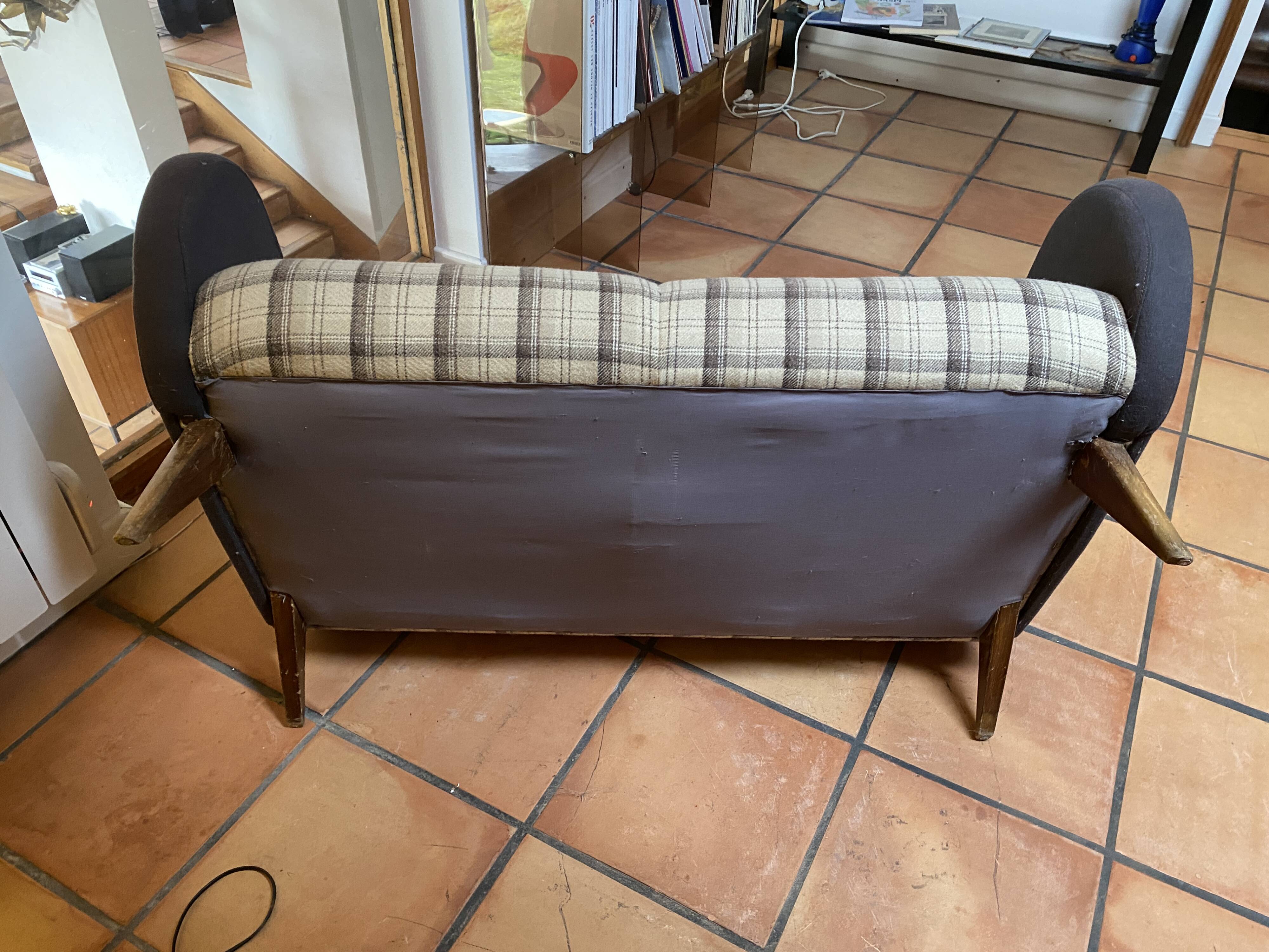 Vintage sofa refurbished
