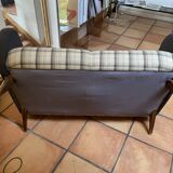 Canapé vintage refait a neuf