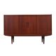 Buffet haut en teck, design danois, années 1960, production : Danemark
