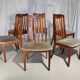 Six scandinavian g Plan teak chairs