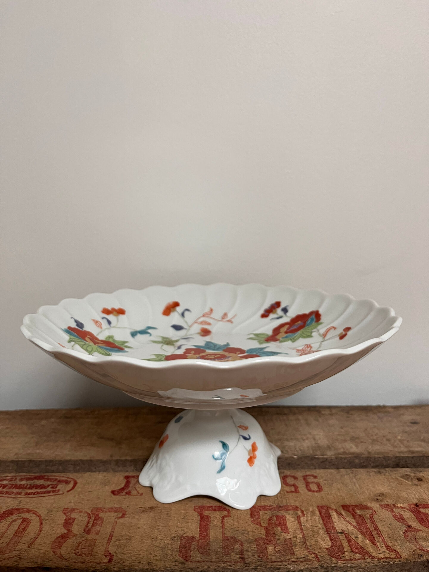 Limoges porcelain compote by Raynaud