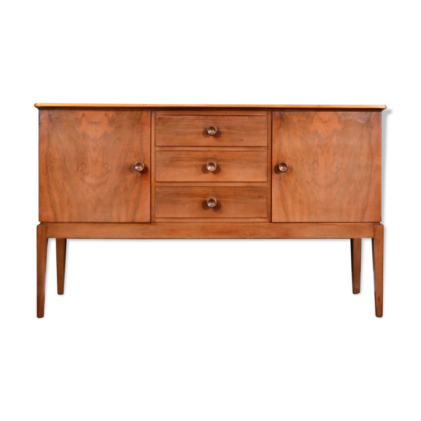 Midcentury Gordon Russell for Heal's Walnut Sideboard. Vintage / Modern / Retro / Danish / Scandinavian style.