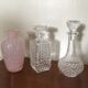 Diamond-tipped whisky carafe