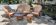 Rattan garden furniture