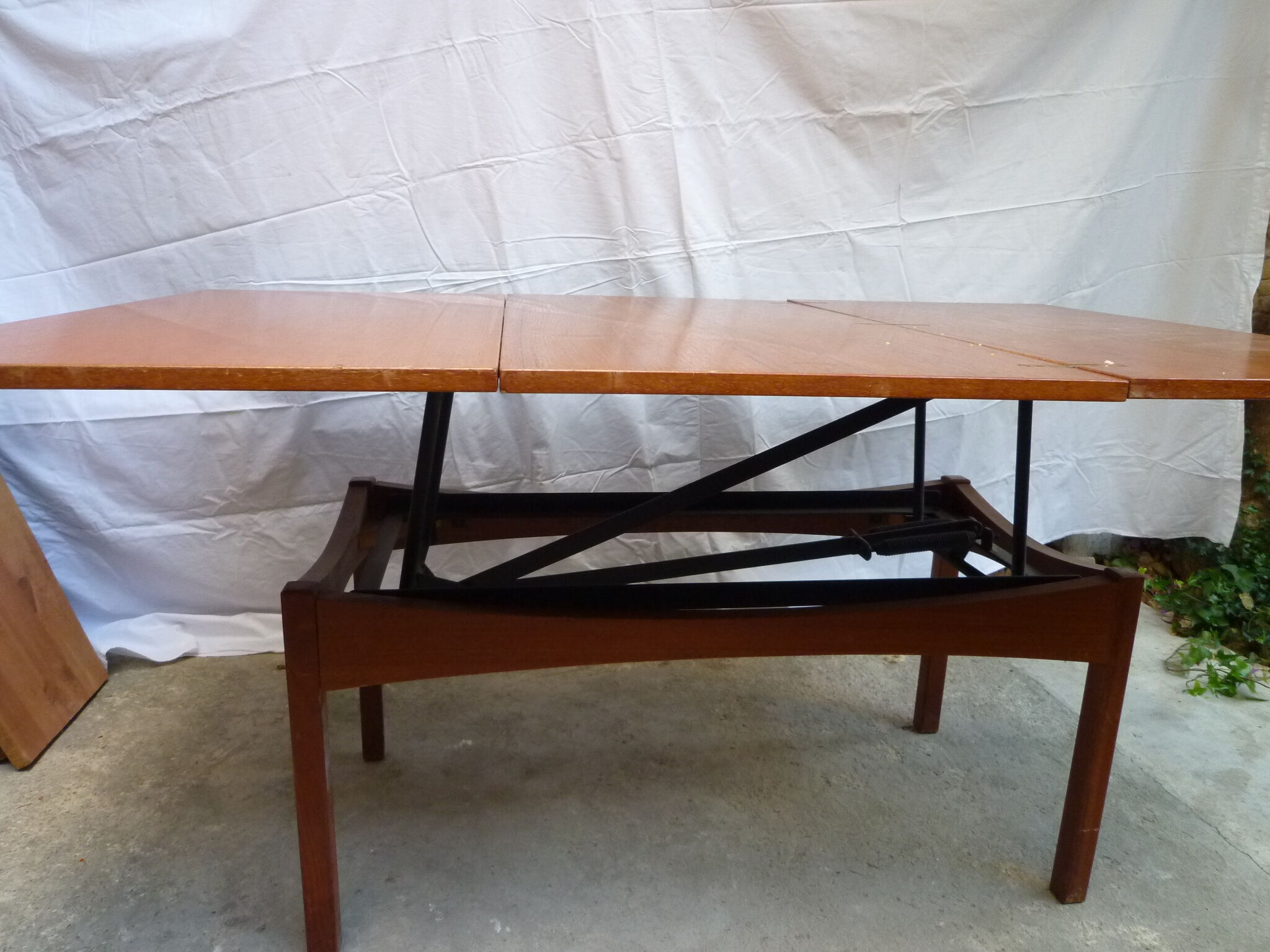 Scandinavian system teak table