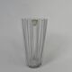 Vase avec 12 nervures verticales en verre dépoli, Verrerie de Fains, années 1950