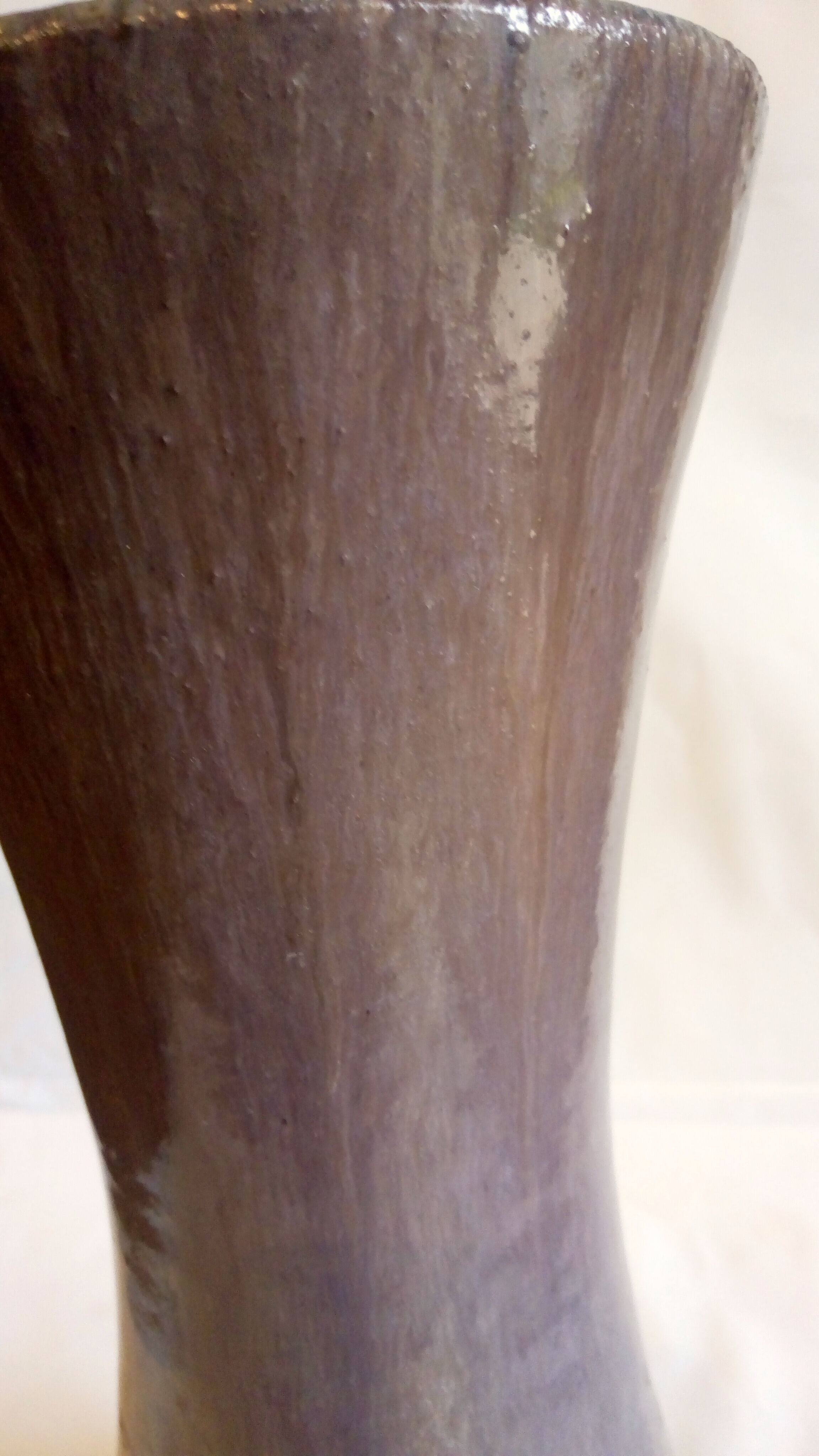 Purple grey long-haired Accolay vase