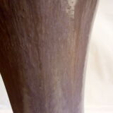 Vase d'Accolay longiligne gris mauve
