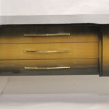 Sideboard wood varnished and dusted 50s