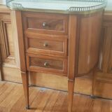 Small chest of drawers half moon / early 20th