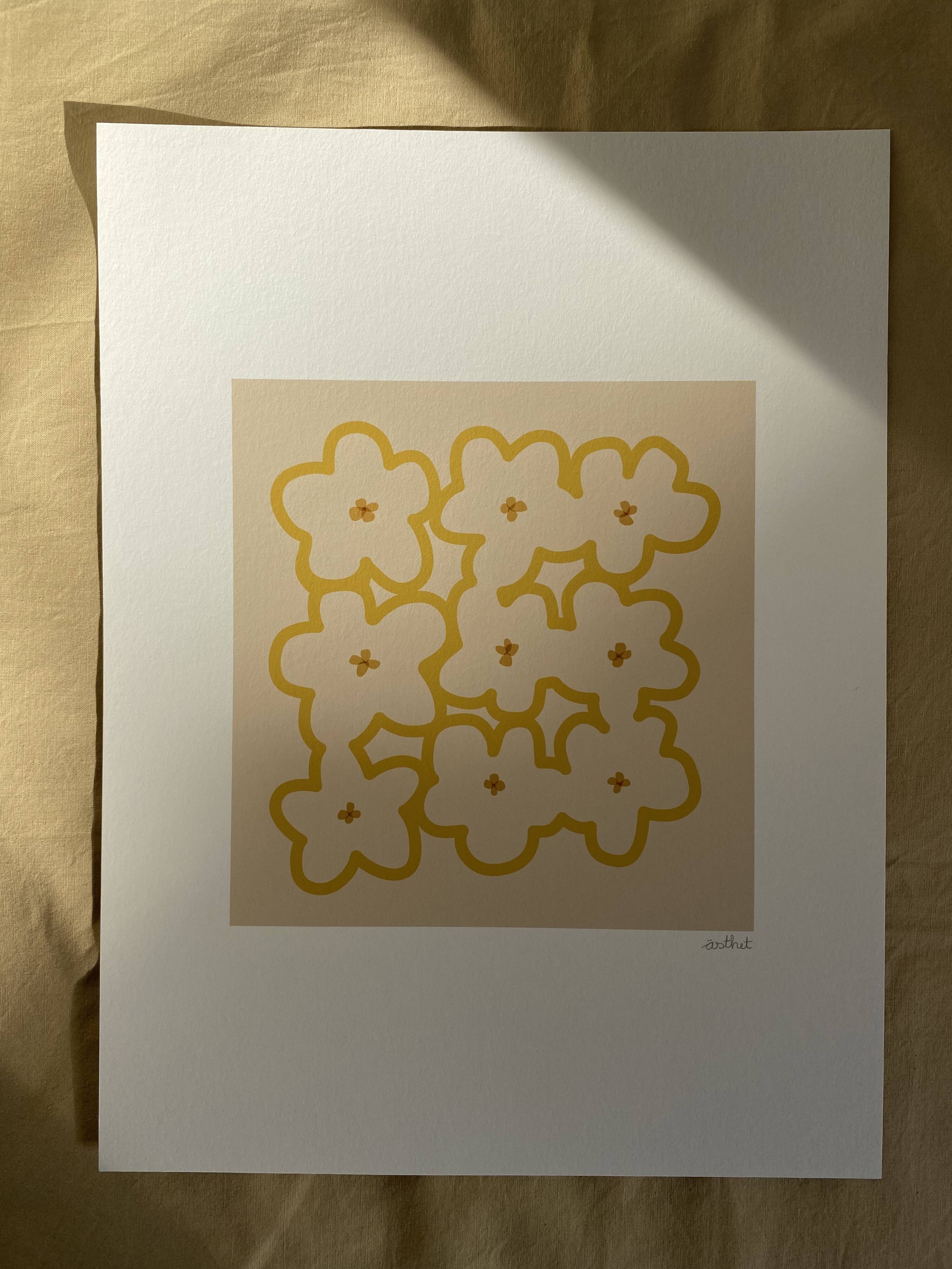 BUTTERBLUMEN — Giclée print