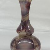 Vase en verre d’opaline soufflé Toscan Stelvia