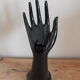 Hand black vintage ring, numbered old