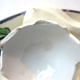 Egg dish or egg dish in slip trompe l'oeil signed GD Paris Deposited