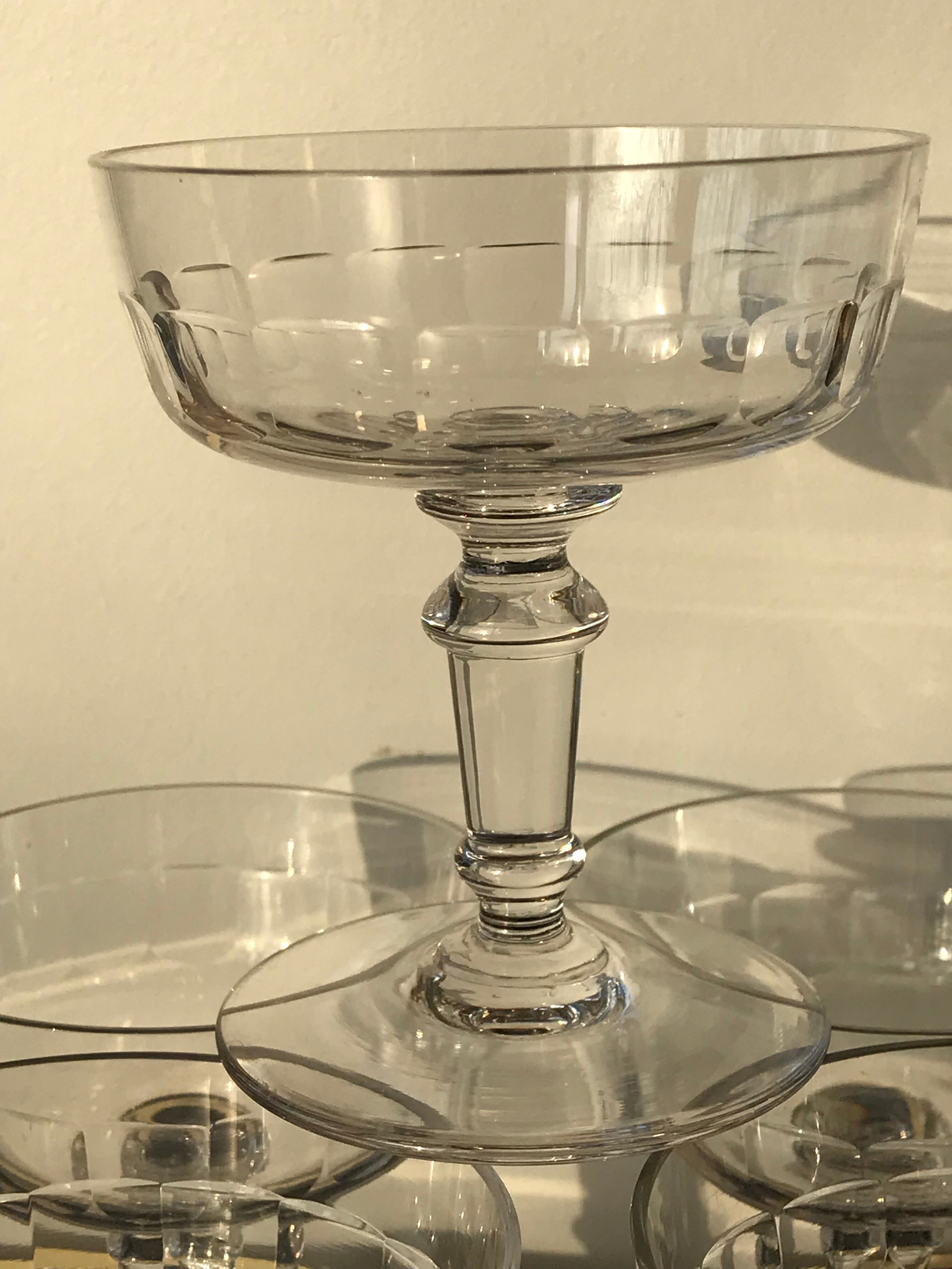 5 cups baccarat crystal