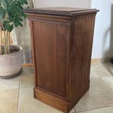 19th century solid wood bedside table