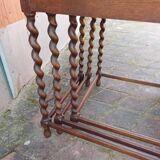Mahogany nesting tables, set of 3