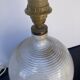 large stoneware lamp signed stoneware from Marais France