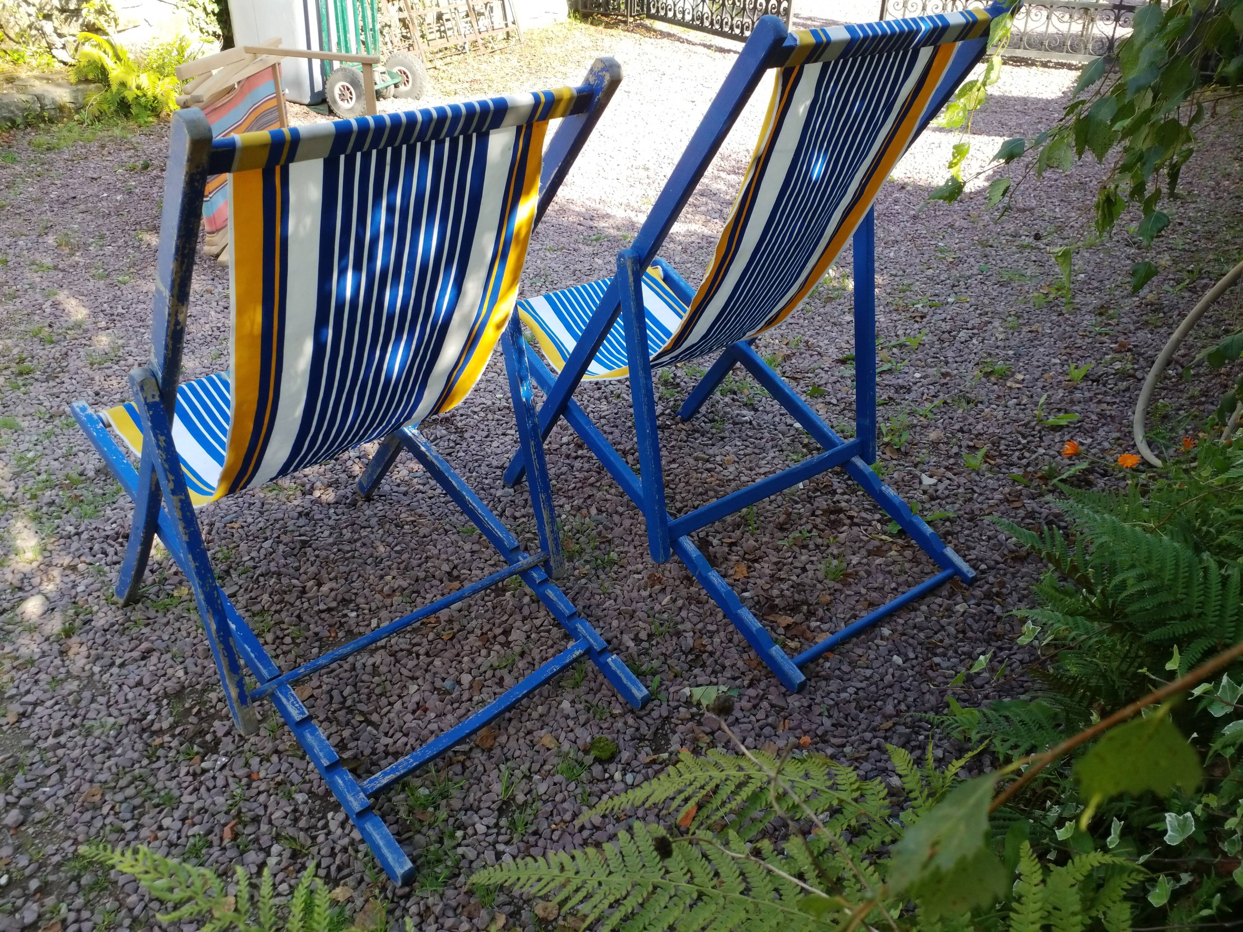 Paire de bain de soleil