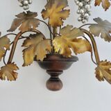 Florentine “grape” wall lamp Italy, 1940 - 1950