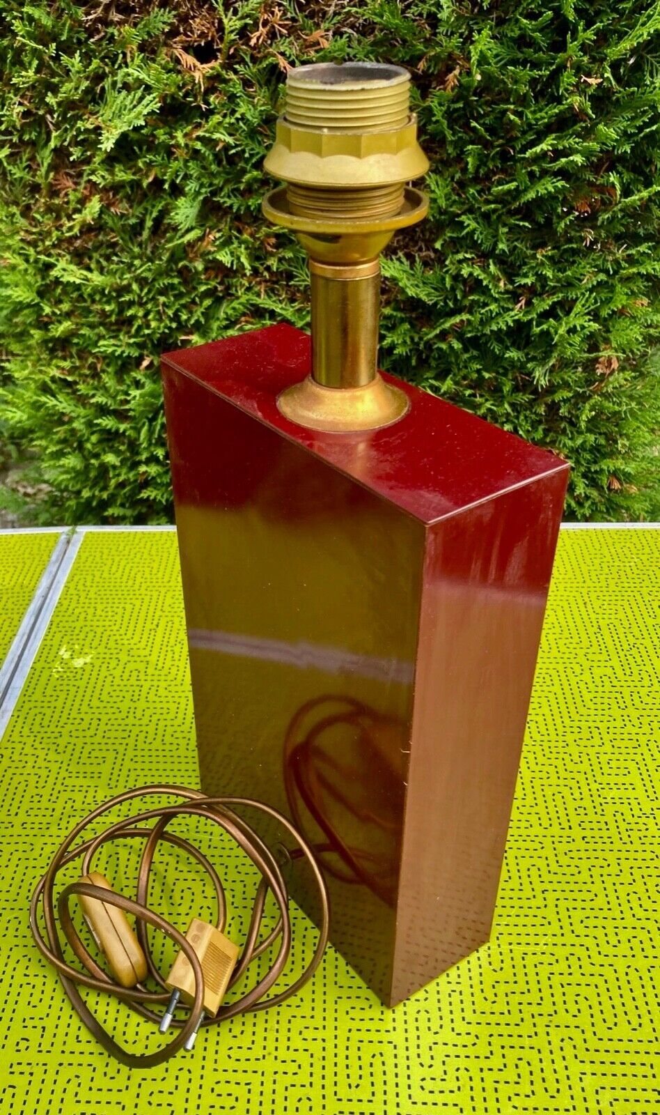 Vintage lamp model torteva france 1970s -maison le dauphin