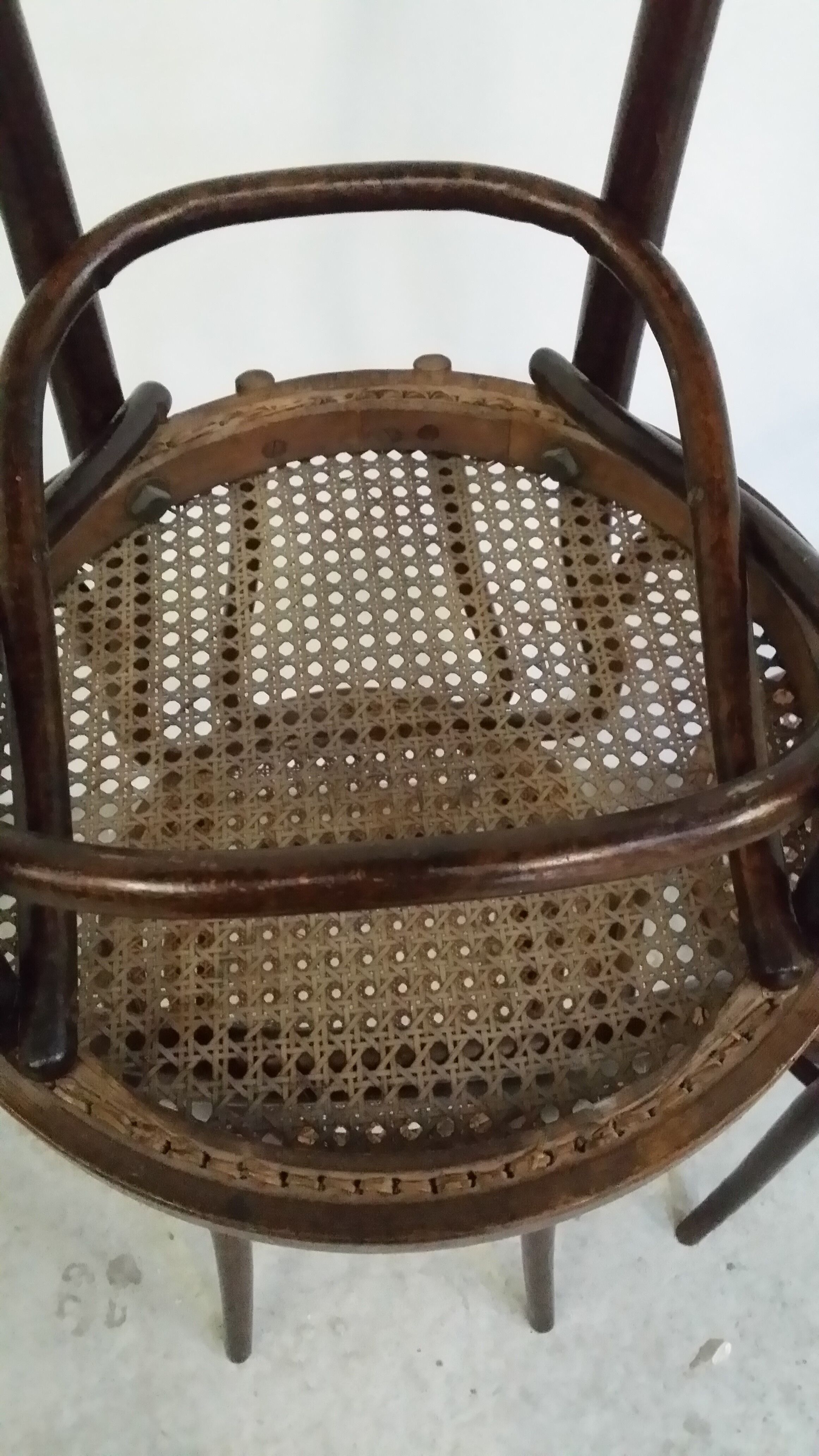 Lot de 4 chaises bistrot thonet