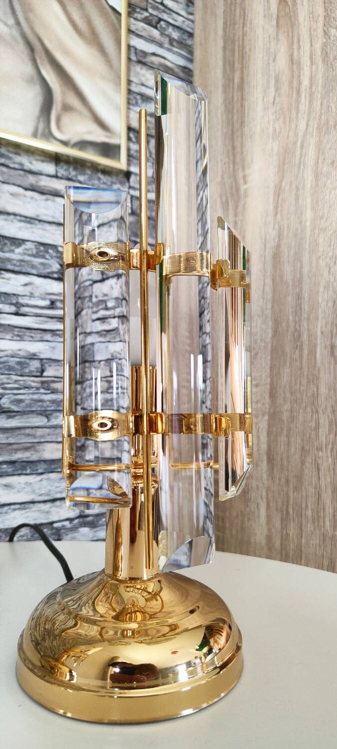 Paire de lampe venini made in italy 1990