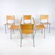 Set of 6 Dining Chairs by Ruud Jan Kokke for Harvink, 1990s