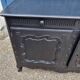 Black Louis XV low sideboard