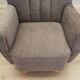 Grey armchair, Scandinavian design, production: Denmark
