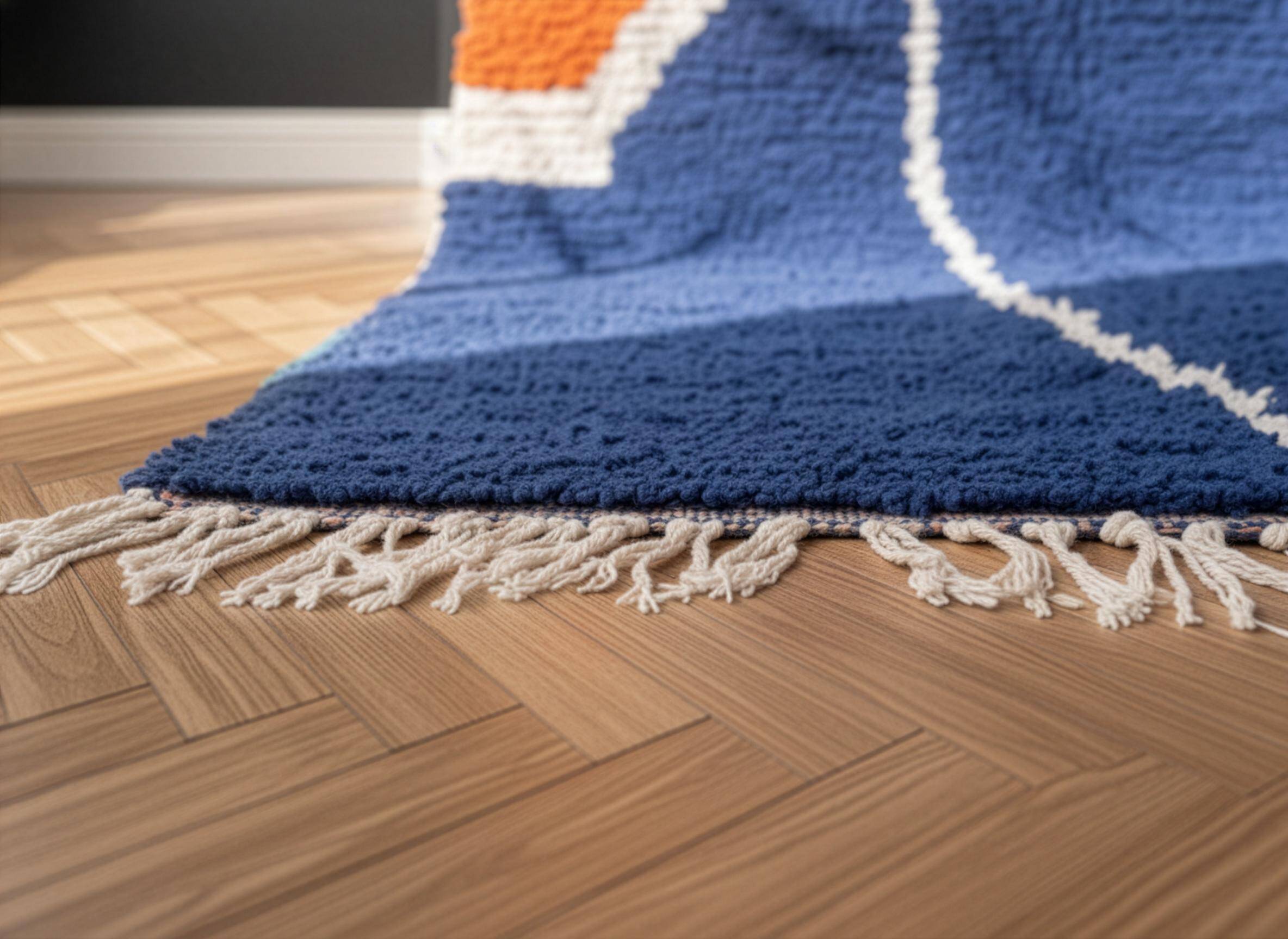 Moroccan rug in pure wool 2.5 x 1.5 m