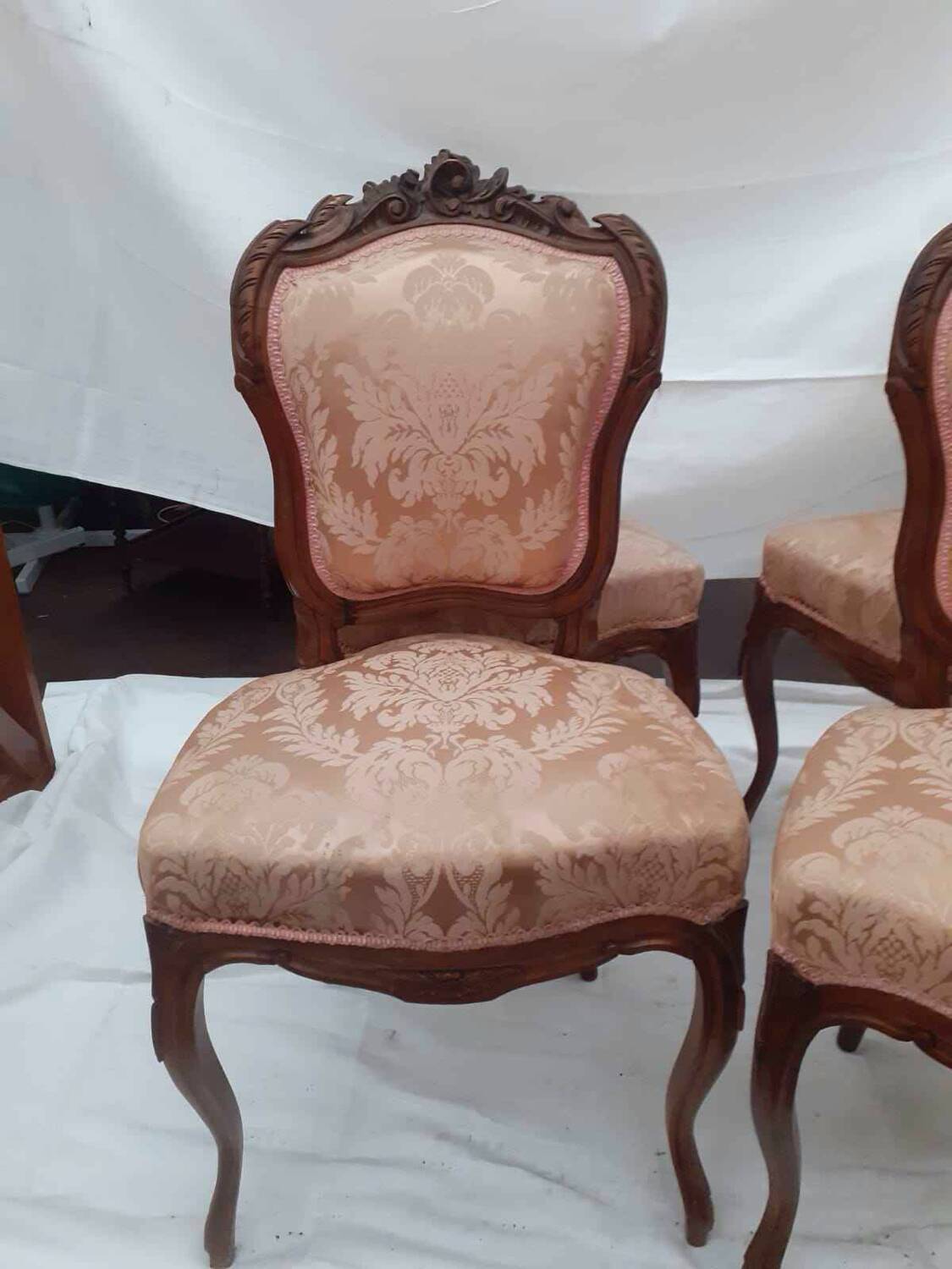 4 Louis XV style chairs