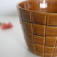 Ancient ceramic pot cover, Saint Clement earthenware, vintage