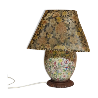 Lamp in porcelain