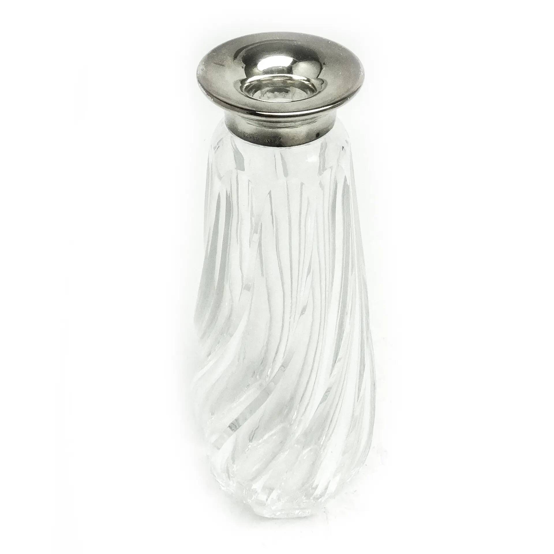 Vase Art Déco, cristal, Norvège, années 1950