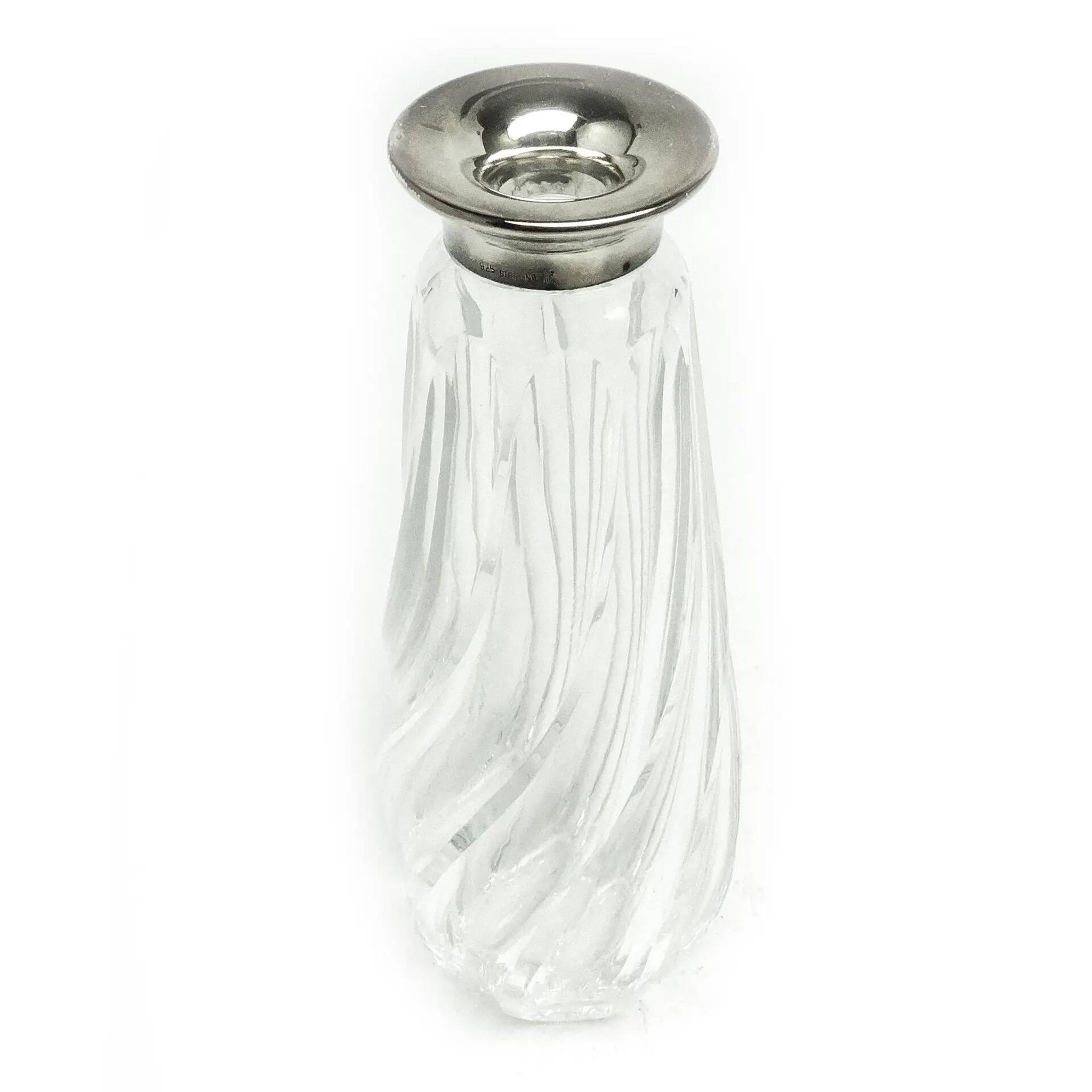 Art Deco vase, crystal, Norway, 1950s