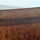 Marquetry tea table